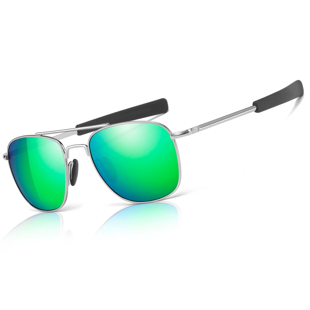 Men's Military Polarized Aviator Sunglasses UV400 Protection Unisex HD Lens