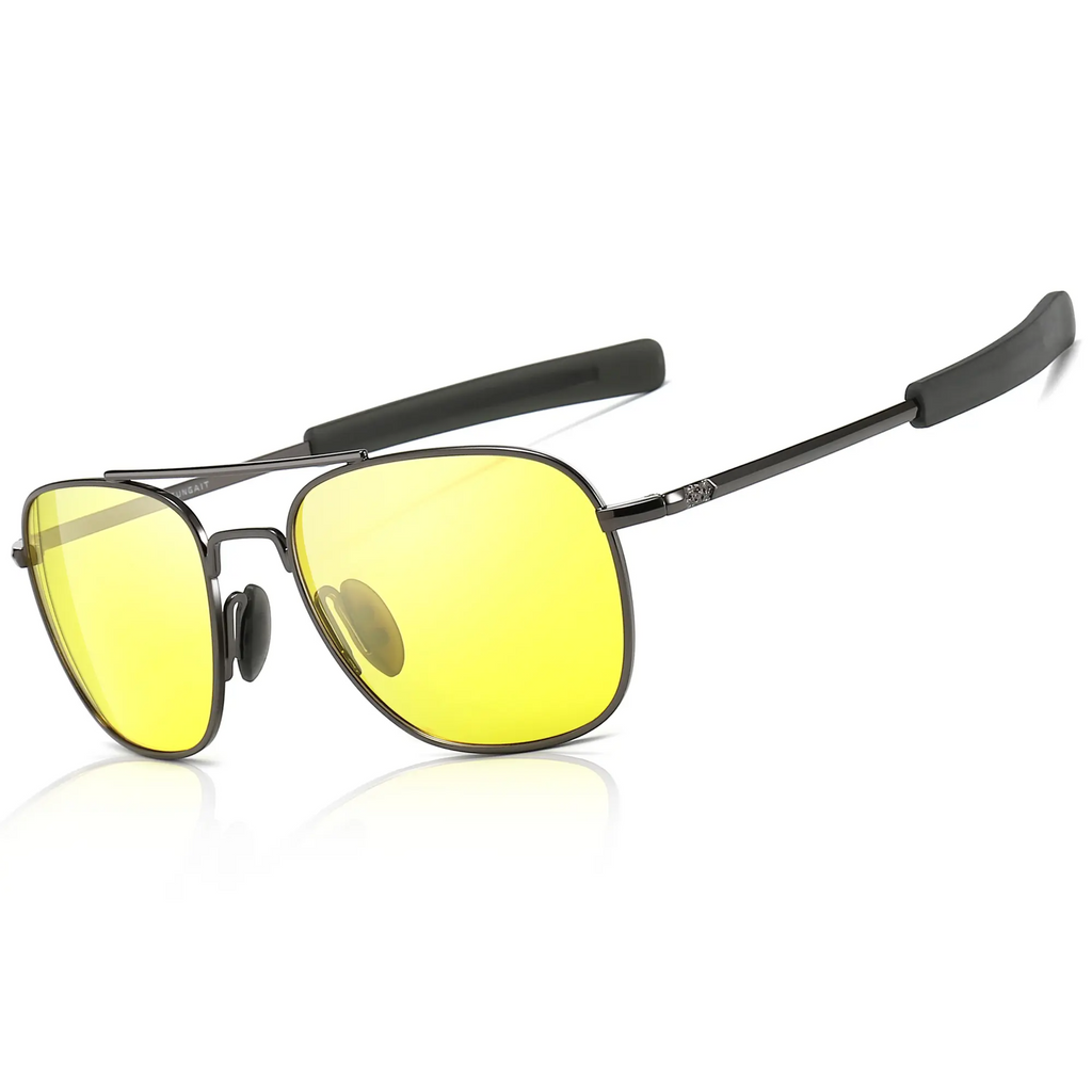Men's Military Polarized Aviator Sunglasses UV400 Protection Unisex HD Lens