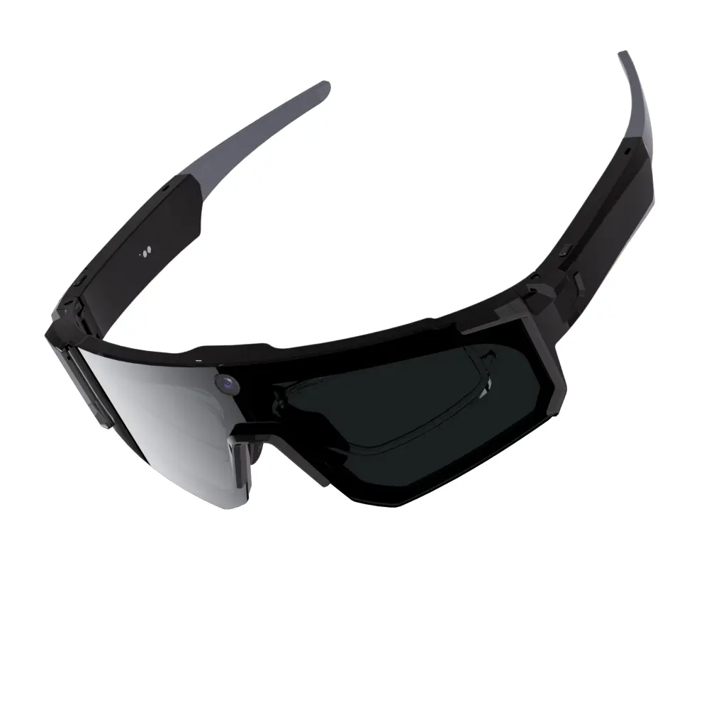 1Pcs New AI Smart Sport Sunglasses with HD 32MP Camera, 1200P Video Recording, AI Assistant (ChatGPT) & Real-Time Translation, Voice Control, Bluetooth 5.4 & WiFi – Ideal for Cycling, Golf, Running & Driving