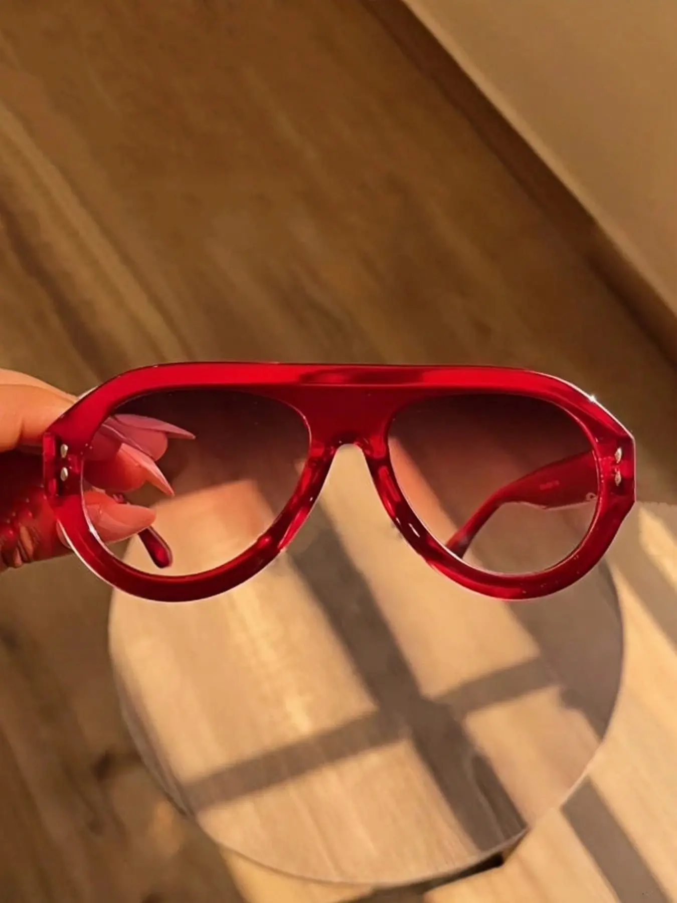 Women's Oversized Sporty Fashion Sunglasses, Metal Hinges, Y2K Style