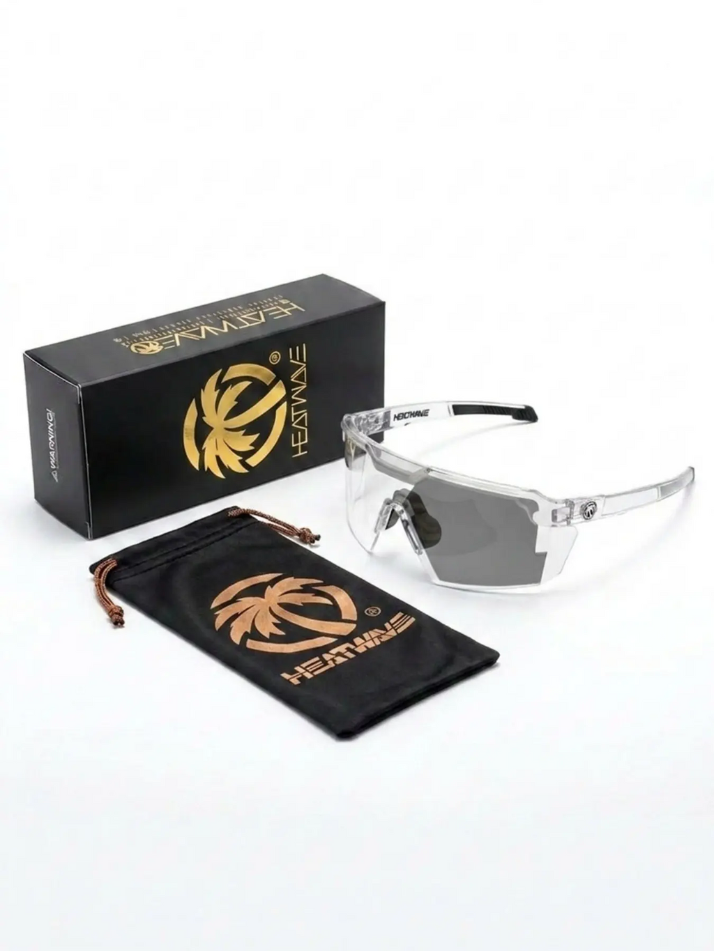 New High-Quality Fashion Windproof Large Frame Goggles, Thermal Wave PC Material Glasses