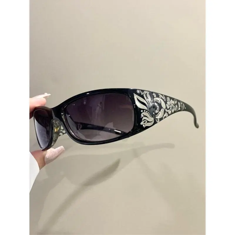 2-Pack Vintage Sunglasses with Rhinestone Accents Tinted PC Frames for Women