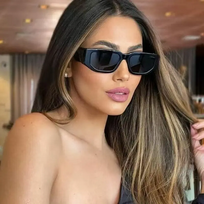 Fashion Retro Square Sunglasses for Men Women Classic Trendy Square Frame Shades UV400