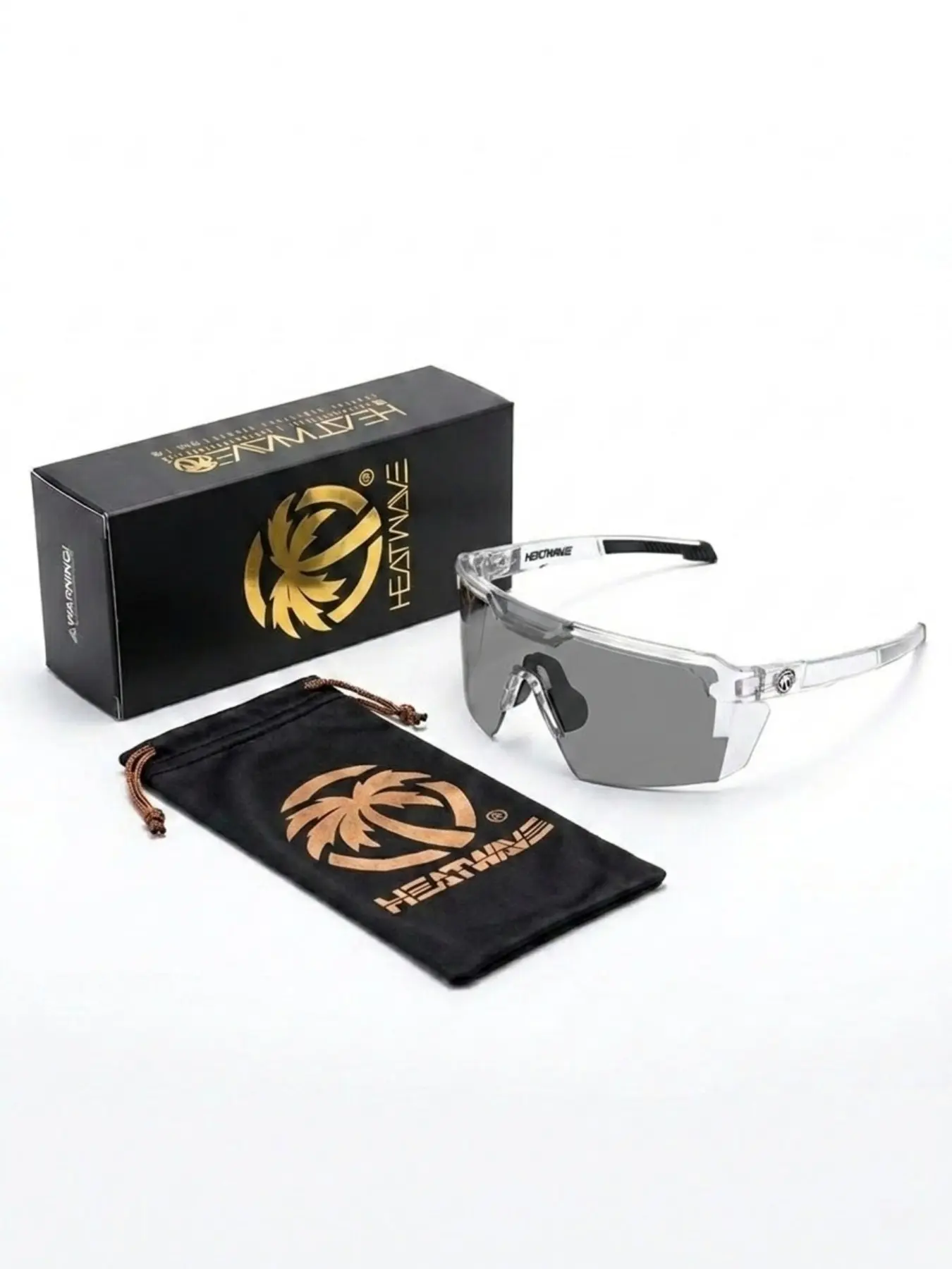 New High-Quality Fashion Windproof Large Frame Goggles, Thermal Wave PC Material Glasses