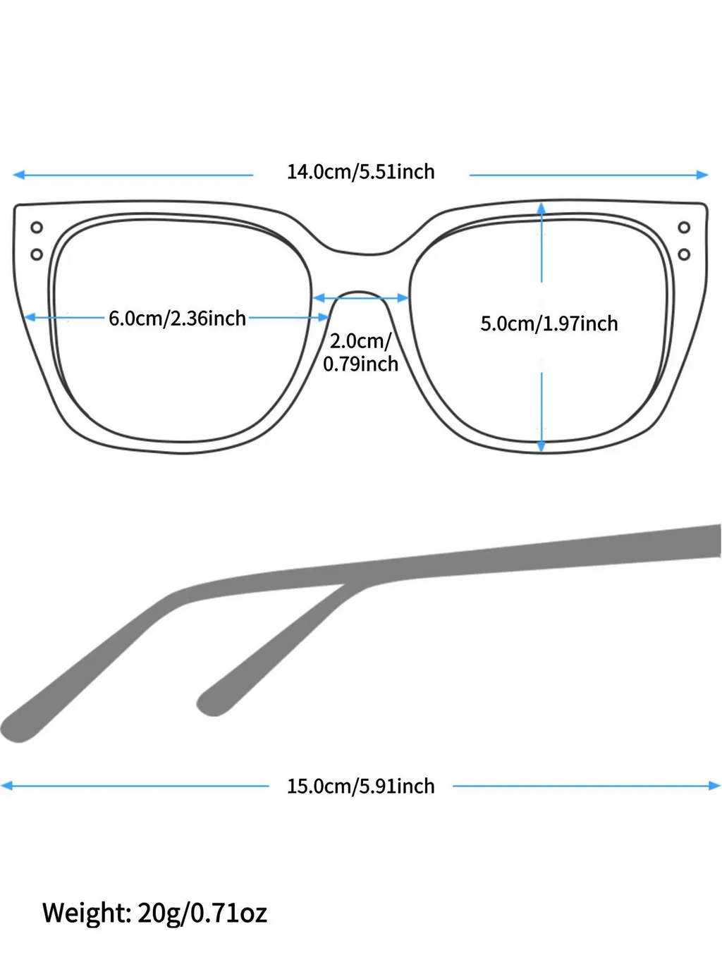 Women's Fashion Leopard Pattern Cat Eye Frame Eyeglasses, Casual Trendy Anti-blue Light Eyeglasses for Everyday Use