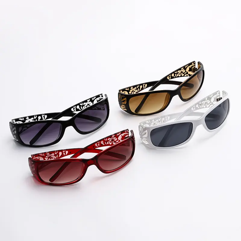 2-Pack Vintage Sunglasses with Rhinestone Accents Tinted PC Frames for Women
