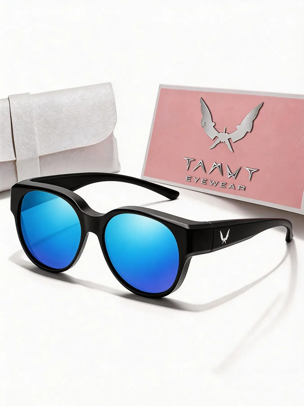 Fit Over Glasses Leopard Pattern Sunglasses for Women & Men