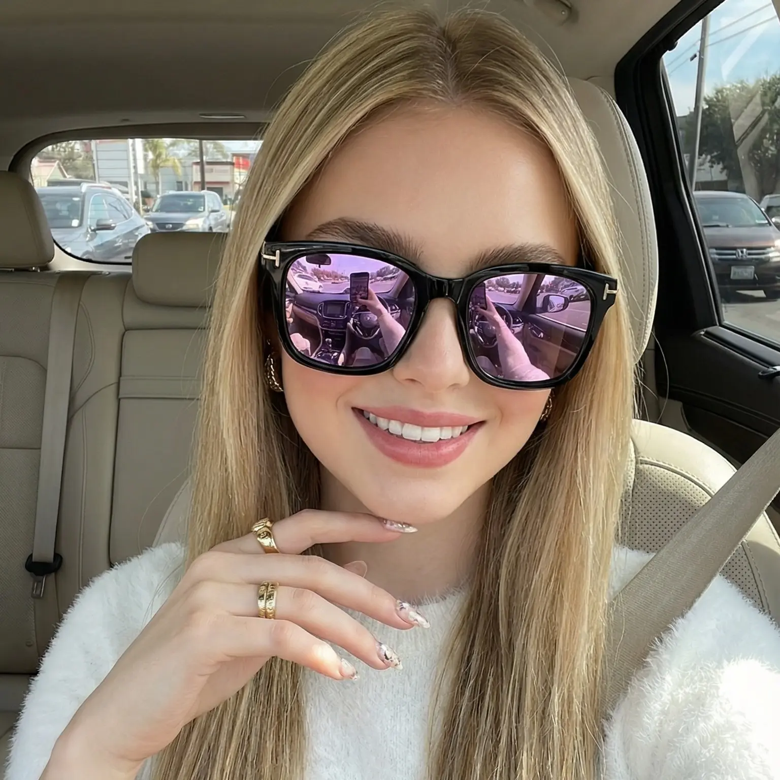 Polarized UV400 Protection Fashion Sunglasses for Women