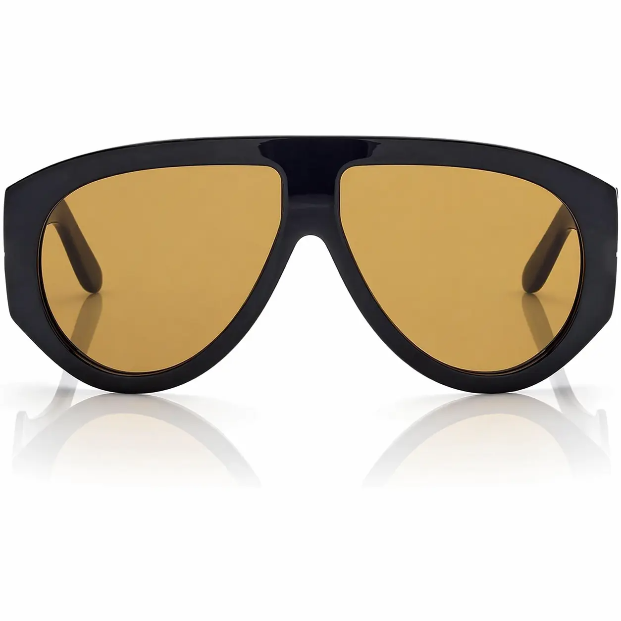 Retro Oversized Aviator Sunglasses for Women Men 70s Style UV400 Protection Luxury Thick Frame