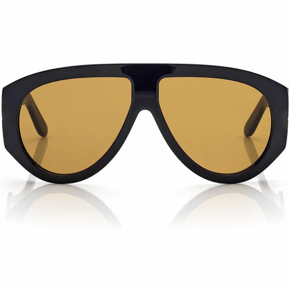 Retro Oversized Aviator Sunglasses for Women Men 70s Style UV400 Protection Luxury Thick Frame
