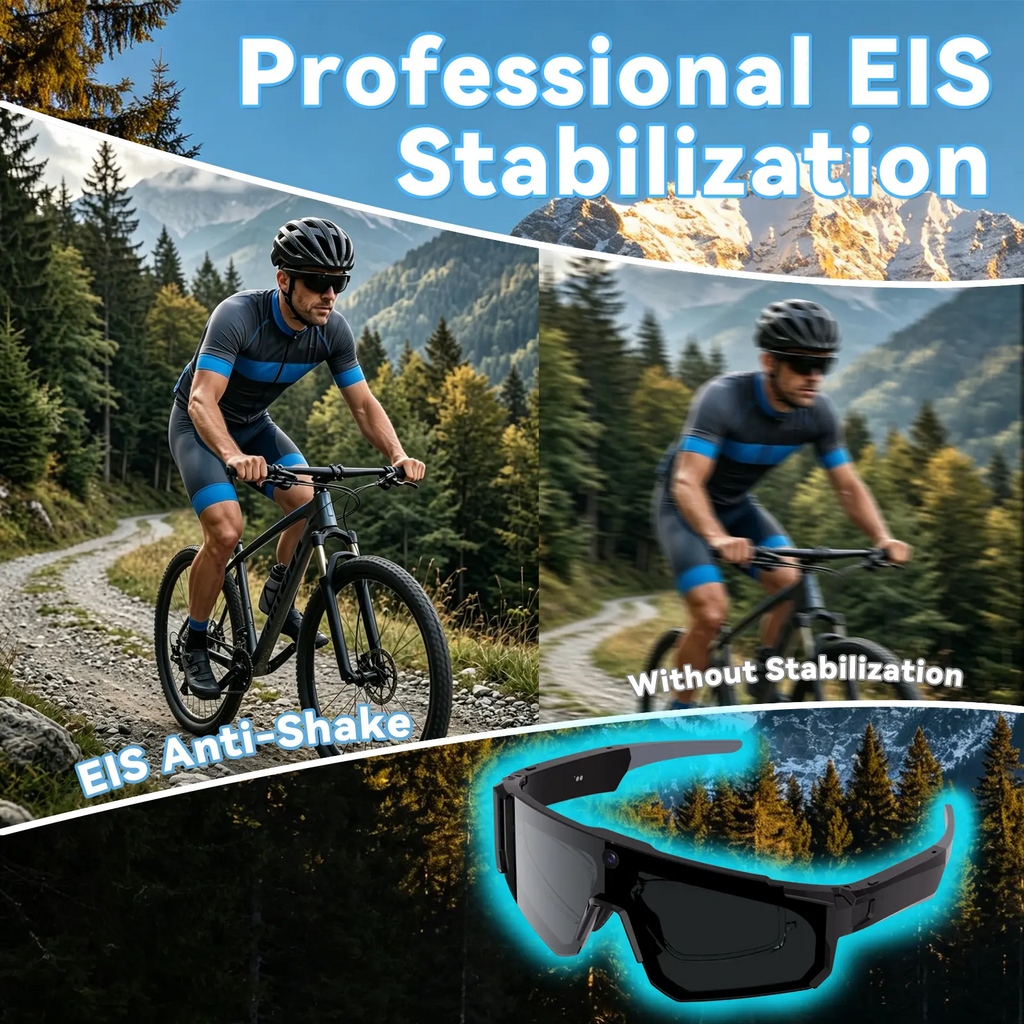 1Pcs New AI Smart Sport Sunglasses with HD 32MP Camera, 1200P Video Recording, AI Assistant (ChatGPT) & Real-Time Translation, Voice Control, Bluetooth 5.4 & WiFi – Ideal for Cycling, Golf, Running & Driving