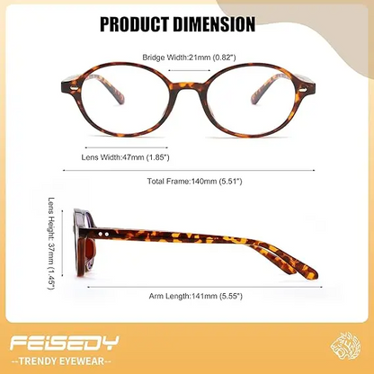 Fashion Rectangular Blue Light Glasses for Women Retro Small Frames Vintage Trendy 90s Square Eyeglasses