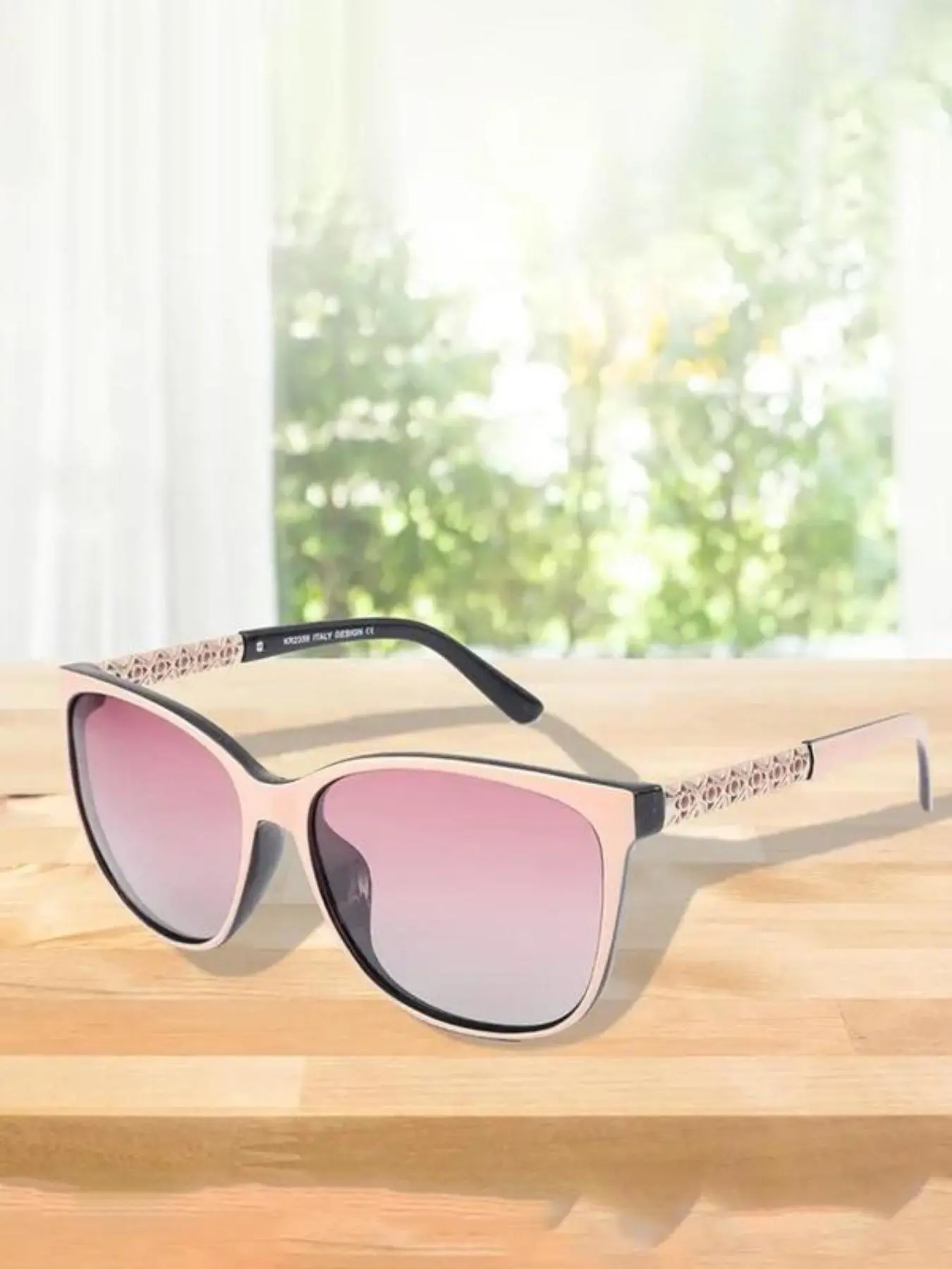 Women's Ombre Tinted Lens Eyeglasses, Trendy Casual Eyewear for Everyday Use