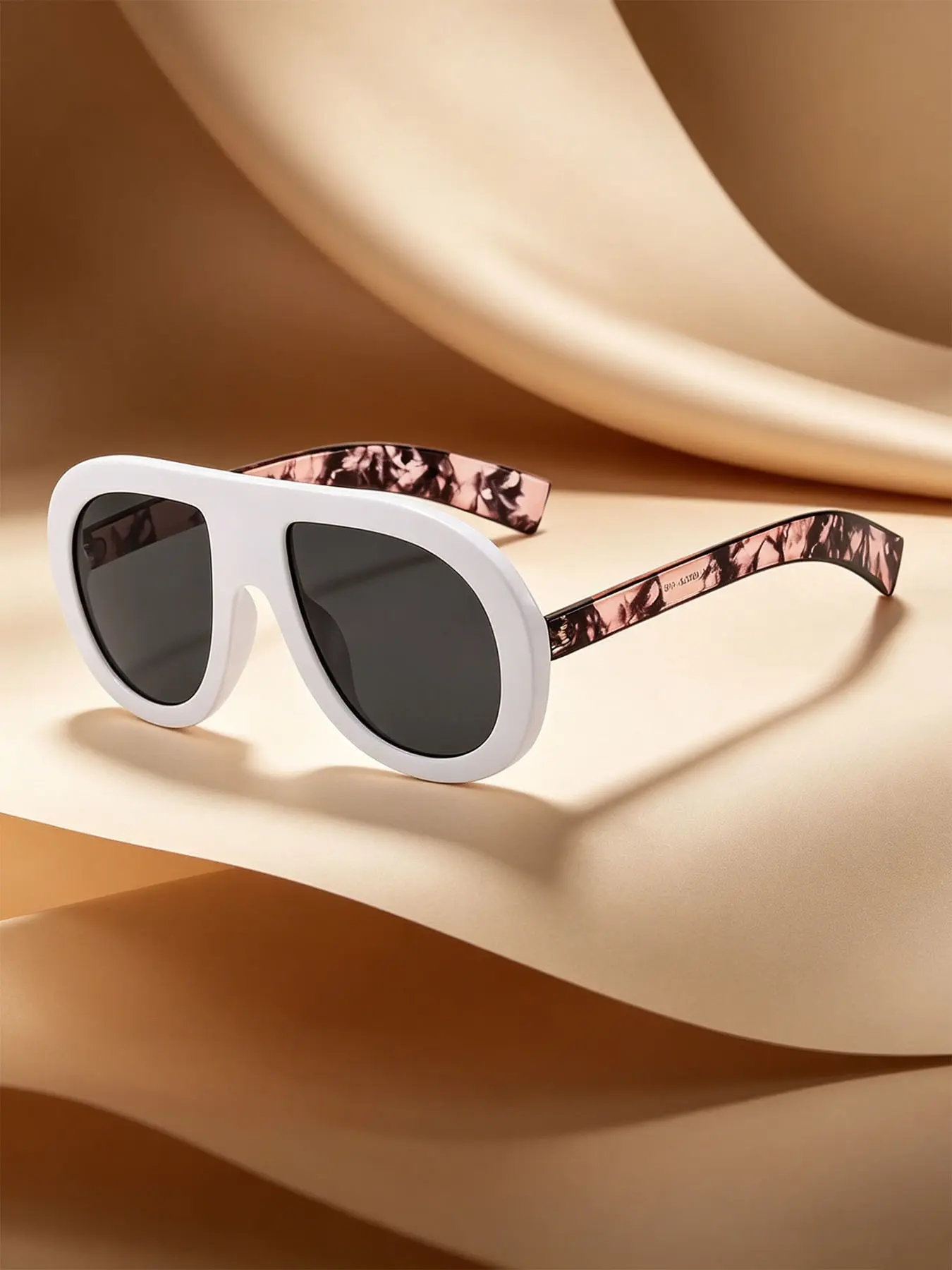 Women's Tinted Lens Sunglasses, Trendy Casual Ombre Gradient Lens Sunglasses for Everyday Use