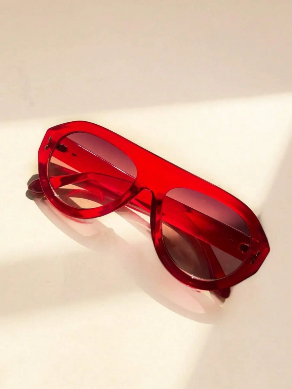 Women's Oversized Sporty Fashion Sunglasses, Metal Hinges, Y2K Style