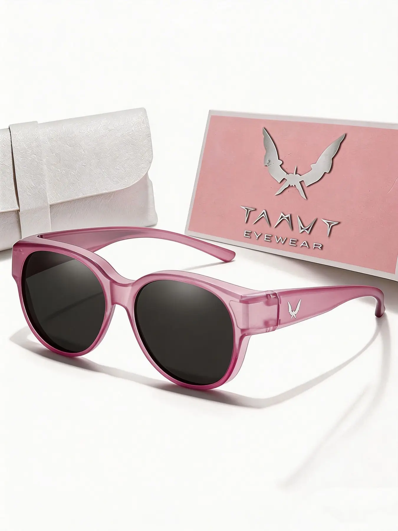 Fit Over Glasses Leopard Pattern Sunglasses for Women & Men