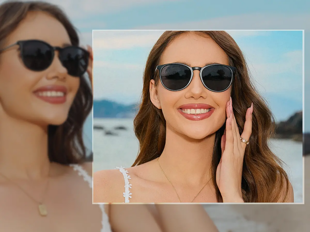 Vintage Tortoiseshell Sunglasses for Women Men Classic Retro Round Shades