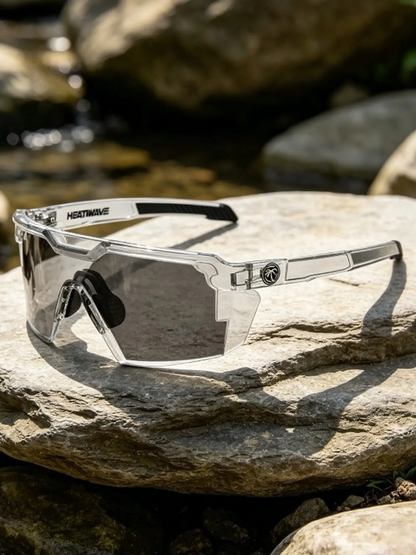 New High-Quality Fashion Windproof Large Frame Goggles, Thermal Wave PC Material Glasses