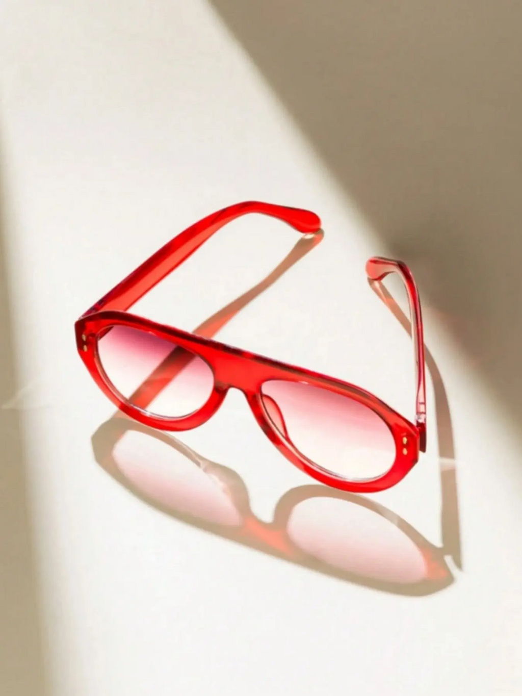 Women's Oversized Sporty Fashion Sunglasses, Metal Hinges, Y2K Style