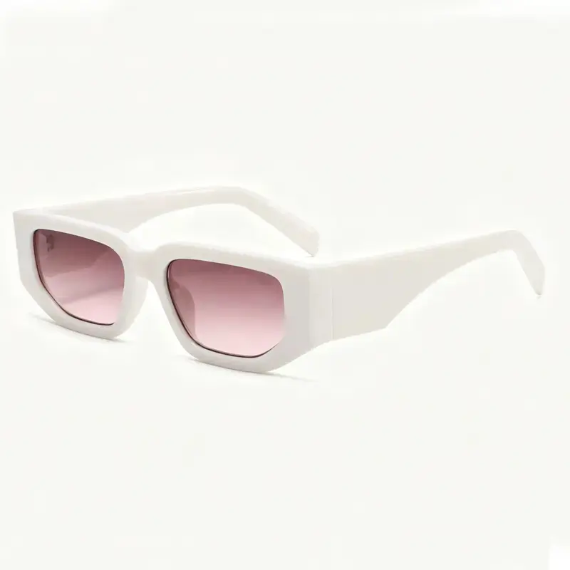 Fashion Retro Square Sunglasses for Men Women Classic Trendy Square Frame Shades UV400