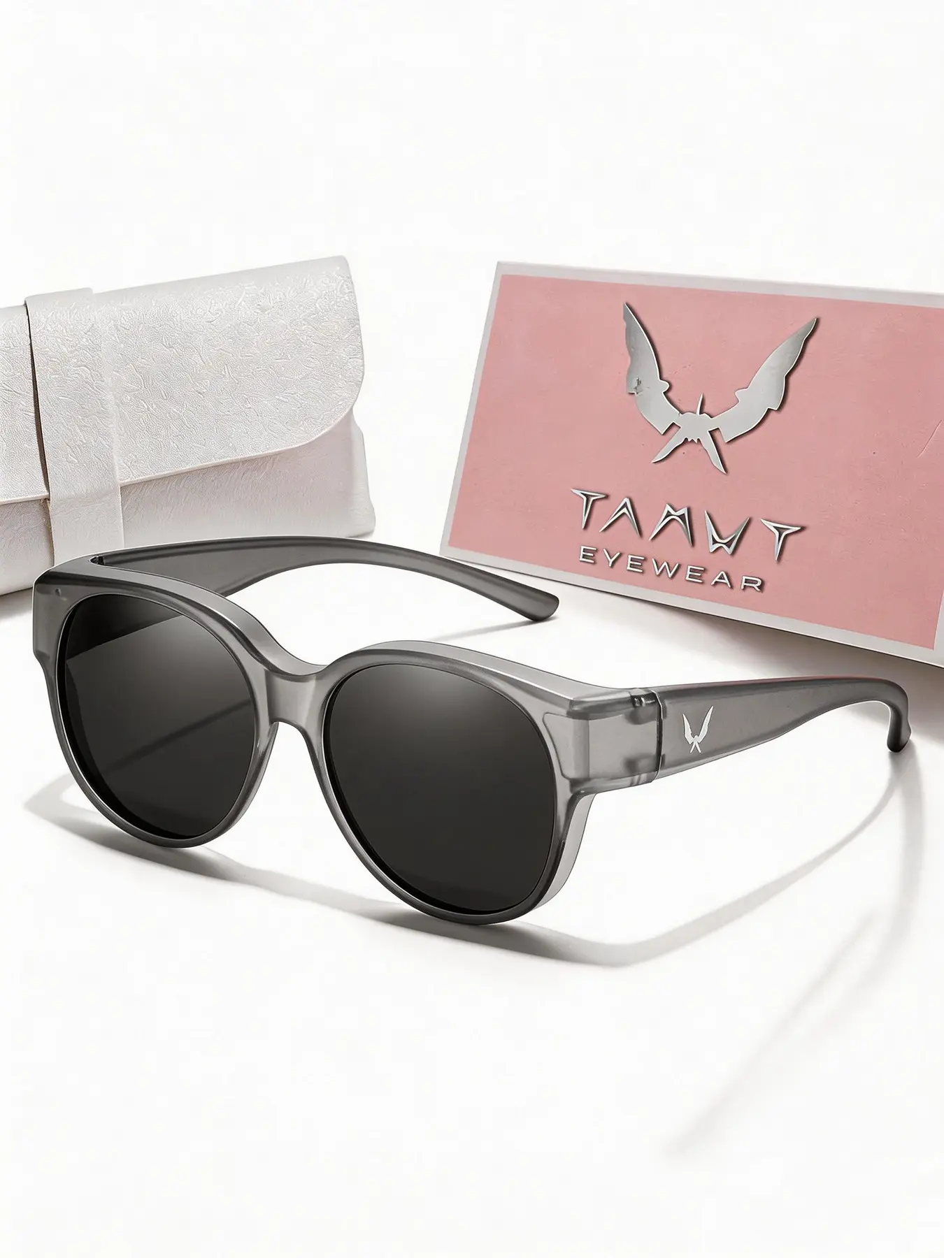 Fit Over Glasses Leopard Pattern Sunglasses for Women & Men