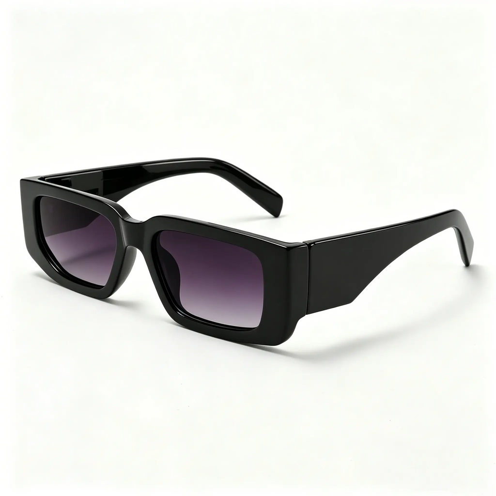 Fashion Retro Square Sunglasses for Men Women Classic Trendy Square Frame Shades UV400