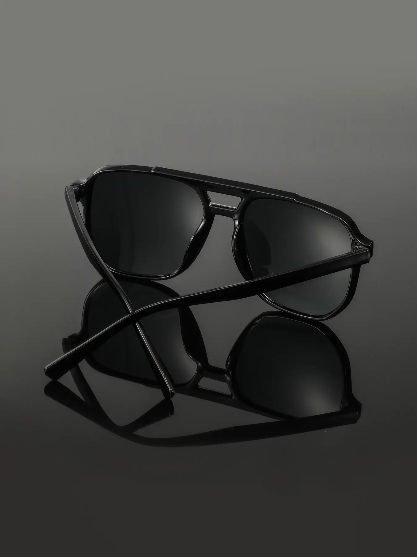 Men's Classic Vintage Style Fashion Glasses, Durable PC Frame and Lenses, Casual All Season Eyewear