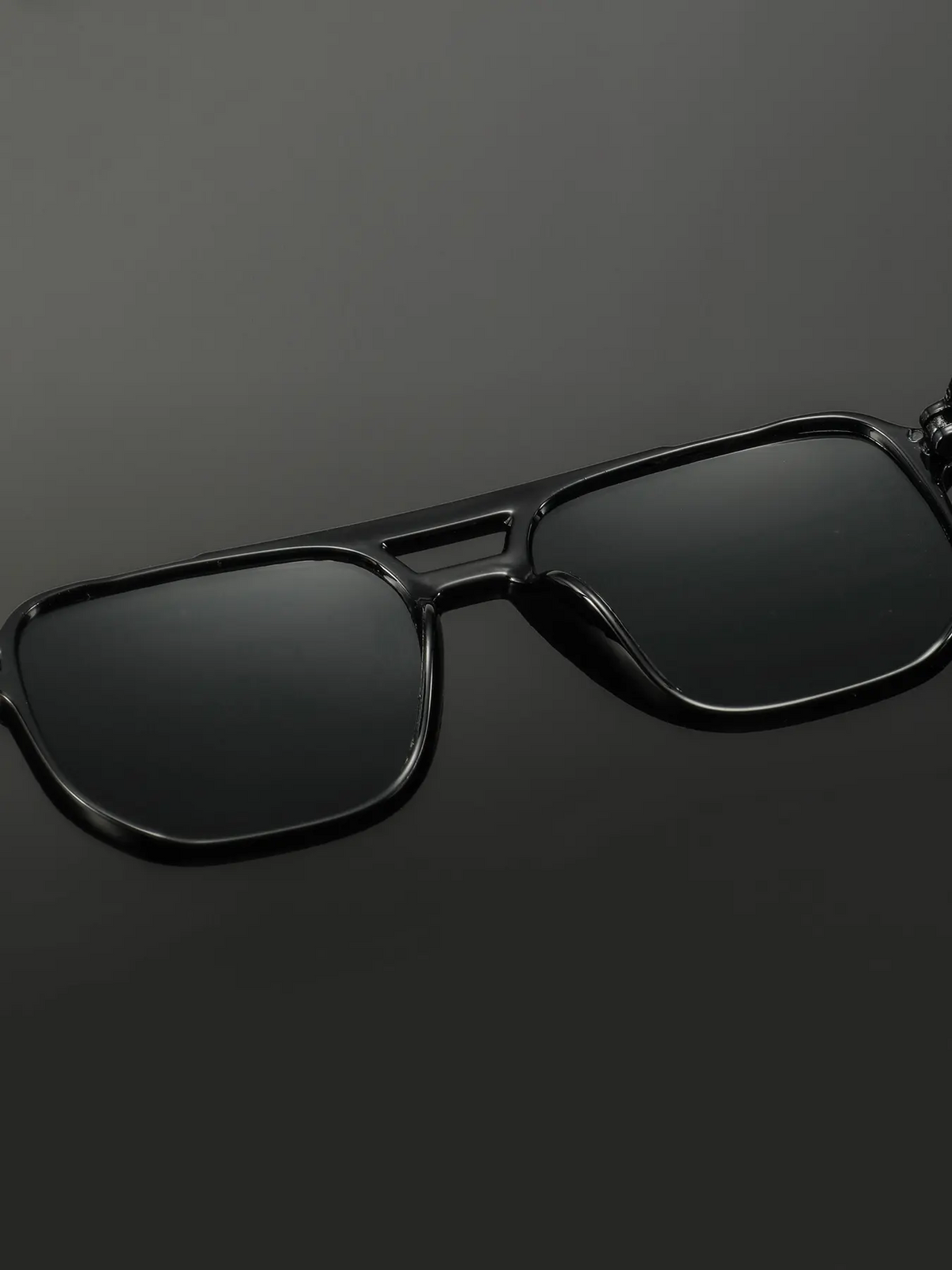 Men's Classic Vintage Style Fashion Glasses, Durable PC Frame and Lenses, Casual All Season Eyewear