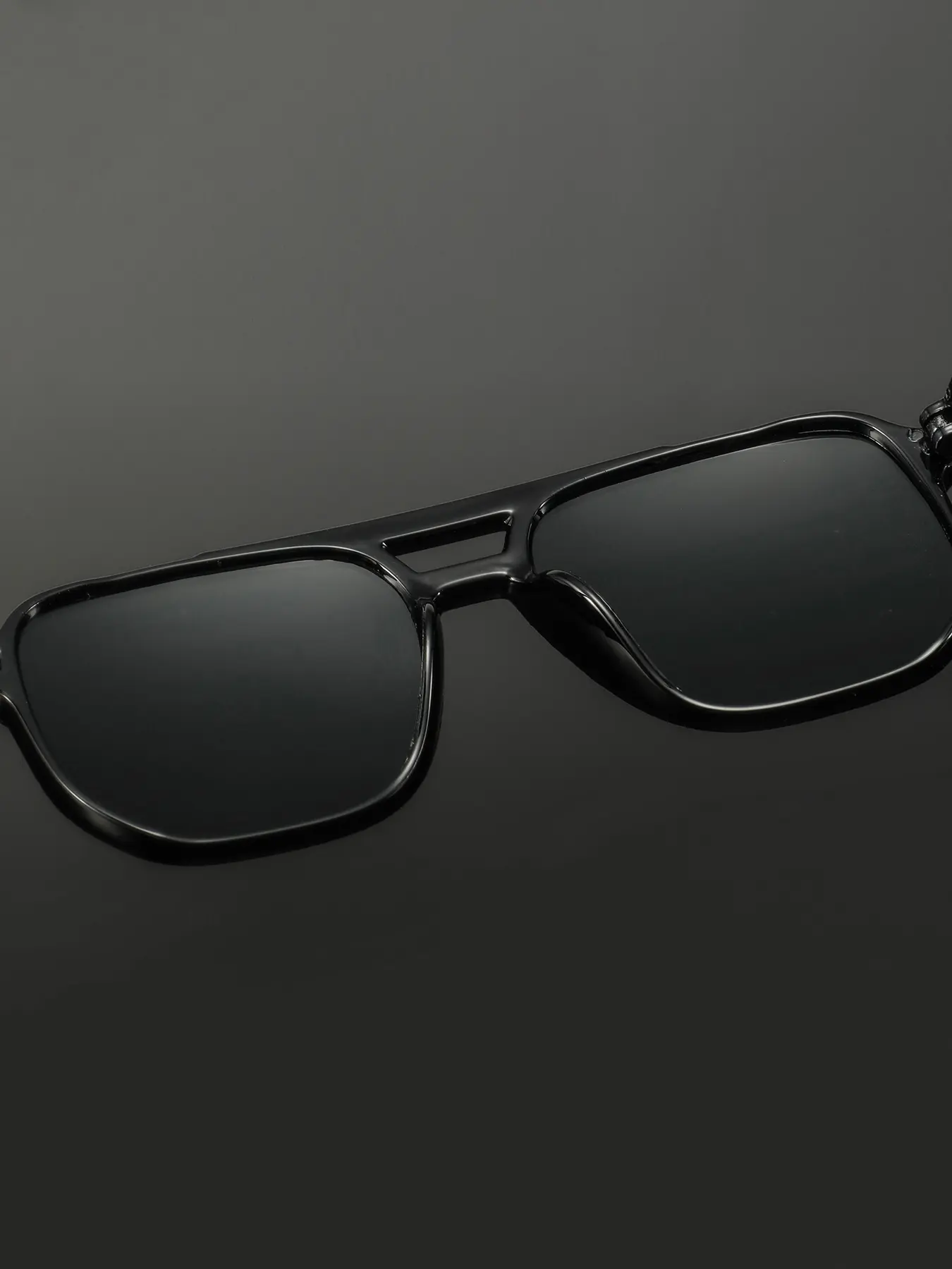 Men's Classic Vintage Style Fashion Glasses, Durable PC Frame and Lenses, Casual All Season Eyewear