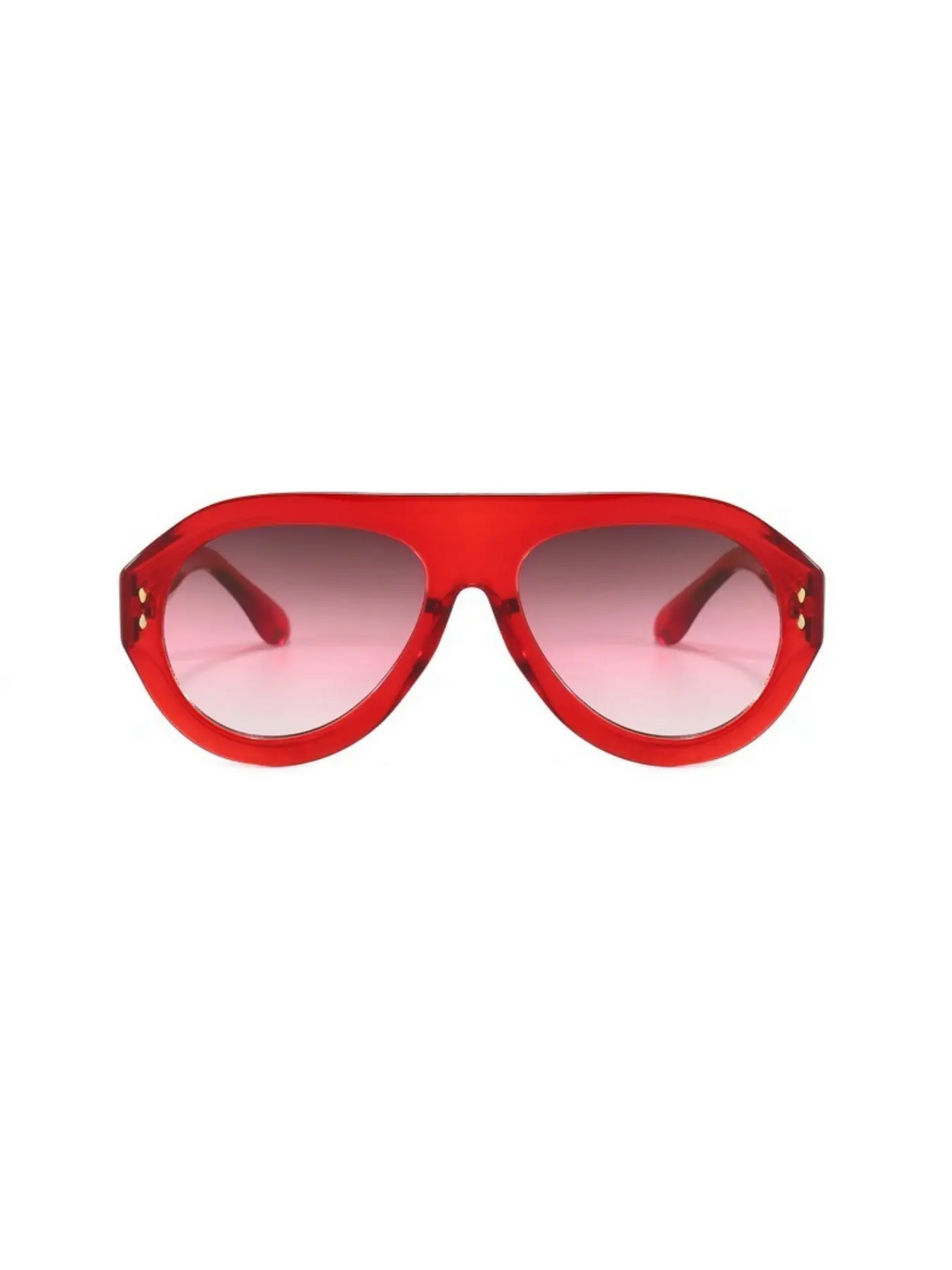 Women's Oversized Sporty Fashion Sunglasses, Metal Hinges, Y2K Style