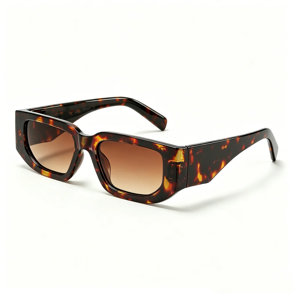 Fashion Retro Square Sunglasses for Men Women Classic Trendy Square Frame Shades UV400